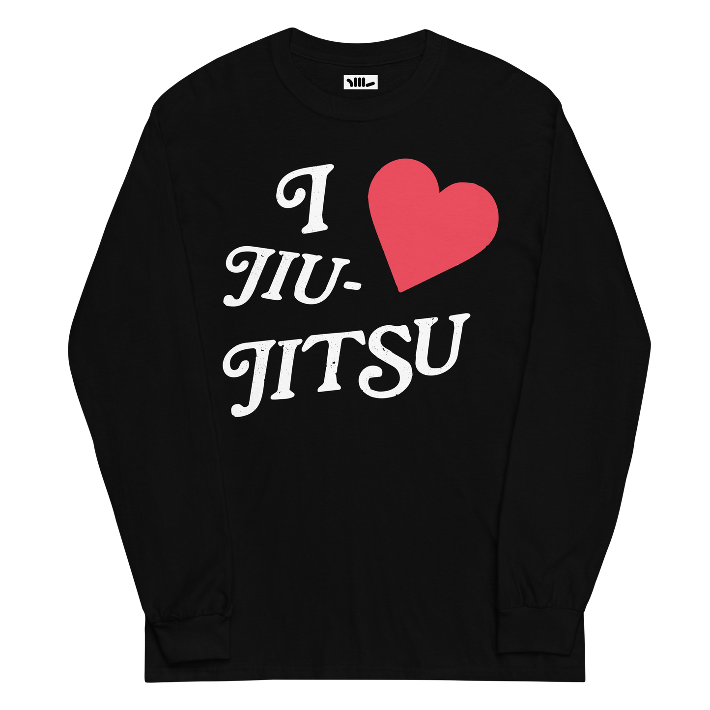 ROLL CLUB.© - I Love Jiu-Jitsu Long Sleeve Shirt