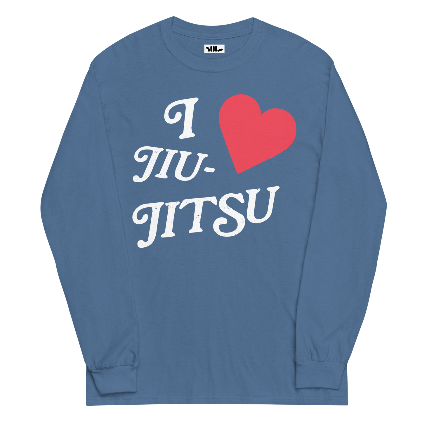 ROLL CLUB.© - I Love Jiu-Jitsu Long Sleeve Shirt