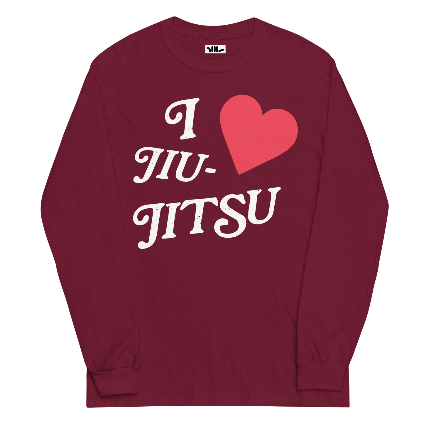 ROLL CLUB.© - I Love Jiu-Jitsu Long Sleeve Shirt