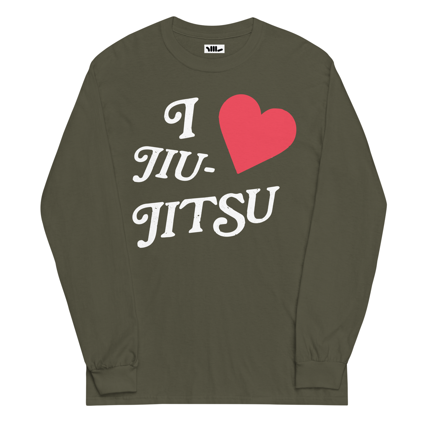 ROLL CLUB.© - I Love Jiu-Jitsu Long Sleeve Shirt